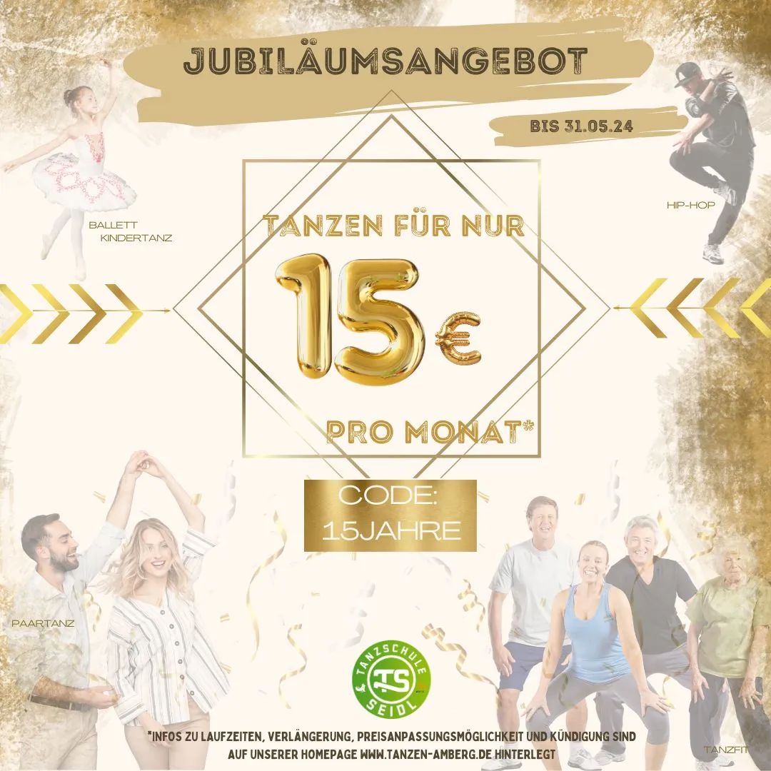 15 Jahre Tanzschule Seidl Amberg